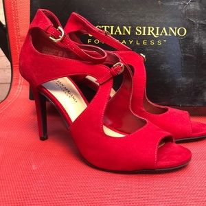 Christian Siriano For Payless JINGER Red Heels